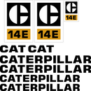 Caterpillar 14E Decal Set