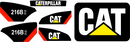 Caterpillar 216B II Decal Set