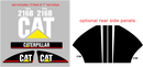 Caterpillar 216B Decal Set