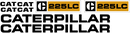 Caterpillar 225 LC Decal Set
