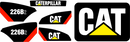 Caterpillar 226B II Decal Set