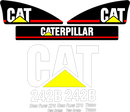 Caterpillar 242B Decal Set