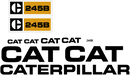 Caterpillar 245B Decal Set