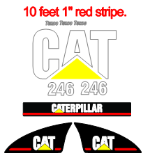 Caterpillar 246B Decal Set