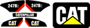 Caterpillar 247B II Decal Set