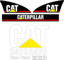 Caterpillar 247B Decal Set