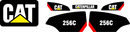 Caterpillar 256C Decal Set