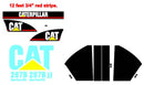 Caterpillar 287B Decal Set