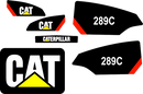 Caterpillar 289C Decal Set