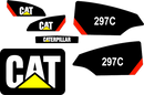 Caterpillar 297C Decal Set