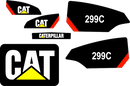 Caterpillar 299C Decal Set