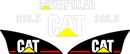 Caterpillar 303.5 Decals