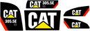 Caterpillar 305.5E Decal Set