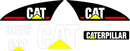 Caterpillar 307C Decal Set