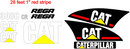Caterpillar 308C CR Decal Set