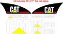 Caterpillar 311B Decal Set