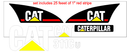 Caterpillar 311C U Decal Set