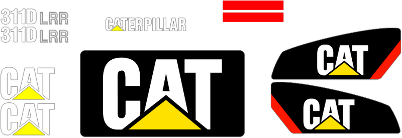 Caterpillar 311DLRR Decal Set