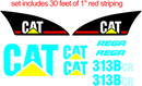 Caterpillar 313B CR Decal Set