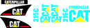 Caterpillar 315C Decal Set