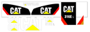 Caterpillar 316E L Decal Set