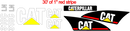 Caterpillar 318CLN Decal Set