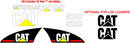 Caterpillar 320BN Decal Set
