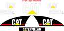 Caterpillar 322CL Decal Set