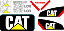 Caterpillar 328D LCR Decal Set