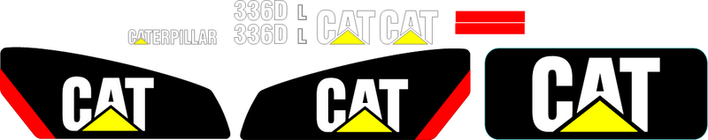 Caterpillar 336DL Decal Set
