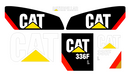 Caterpillar 336FL Decal Set
