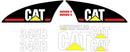 Caterpillar 345B II Decal Set