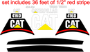 Caterpillar 416D Decal Set