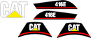 Caterpillar 416E Decal Set