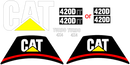 Caterpillar 420D Decal Set