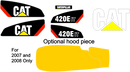 Caterpillar 420E IT Decal Set