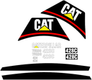 Caterpillar 428C Decal Set