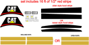 Caterpillar 446B Decal Set