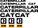 Caterpillar 518 LF Decal Set