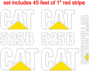 Caterpillar 525B Decal Set