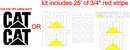 Caterpillar 535B Decal Set