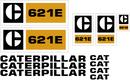Caterpillar 621E Decal Set