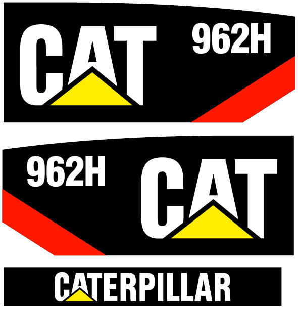 Caterpillar 962H Decal Set