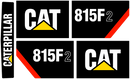 Caterpillar 815F II Decal Set