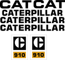 Caterpillar 910 Decal Set