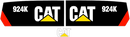 Caterpillar 924K Decal Set
