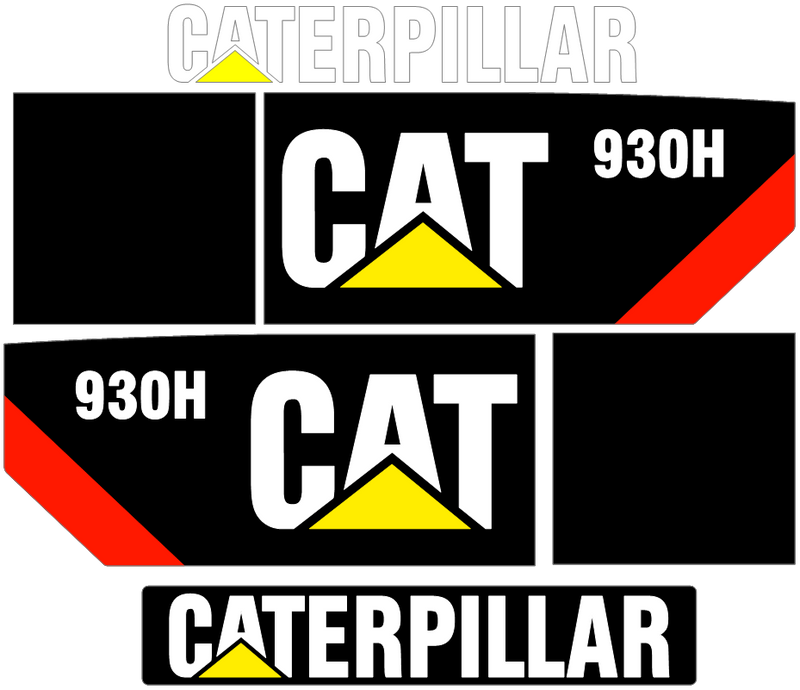 Caterpillar 930H Decal Set