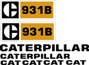 Caterpillar 931B Decal Set