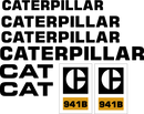 Caterpillar 941B Decal Set