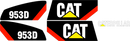 Caterpillar 953D Decal Set